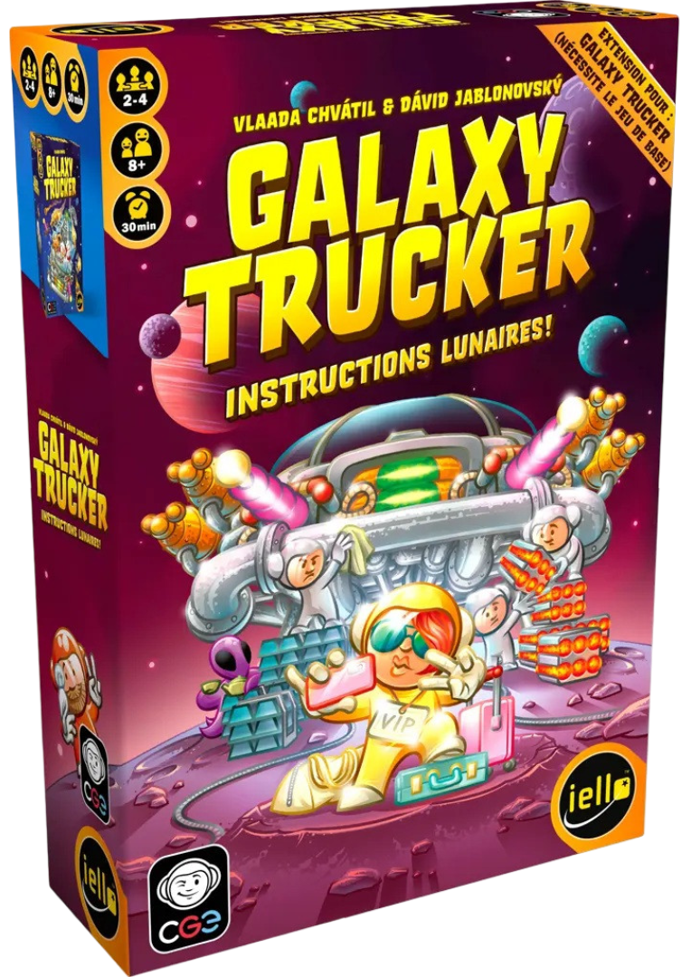 Galaxy Trucker - Extension Instructions Lunaires