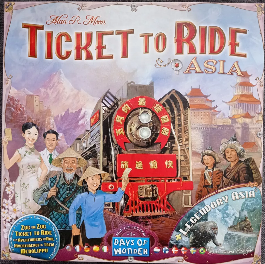 Les Aventuriers du Rail: Europe - Asie & Asie Légendaire