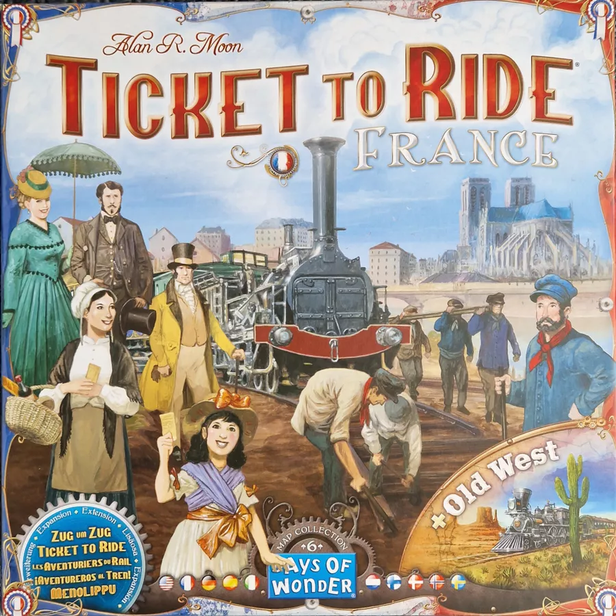 Les Aventuriers du Rail: Europe - France & Conquête de l'Ouest