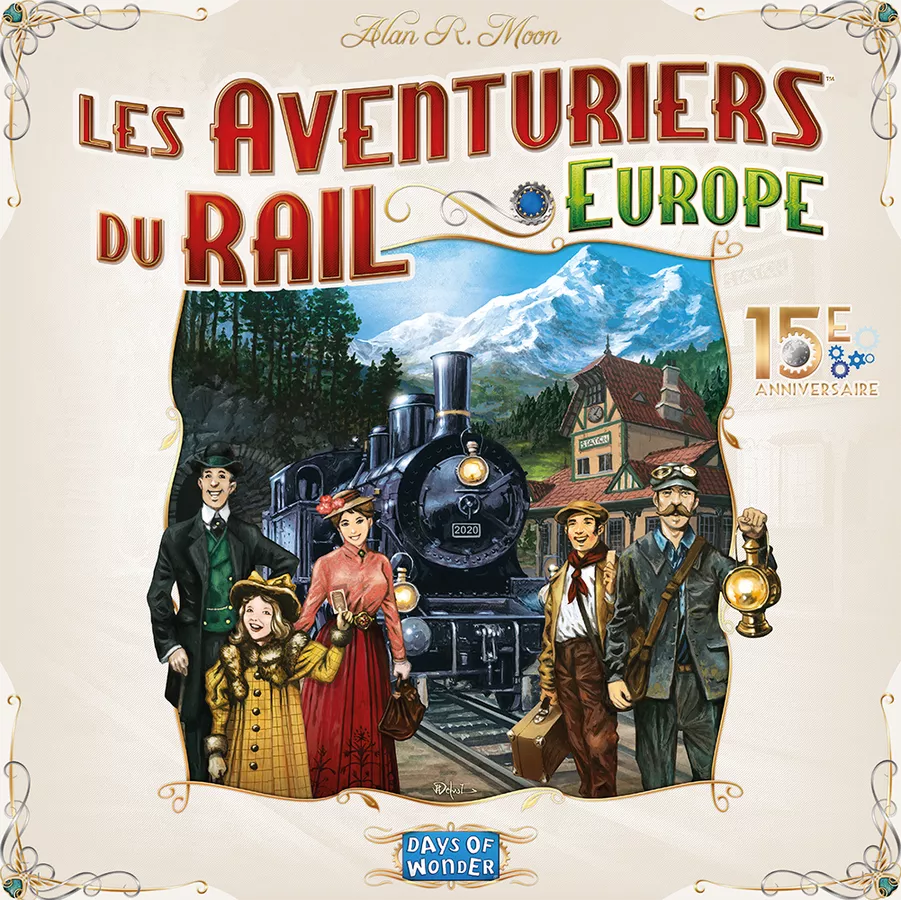 Les Aventuriers du Rail: Europe 15<sup>e</sup> Anniversaire