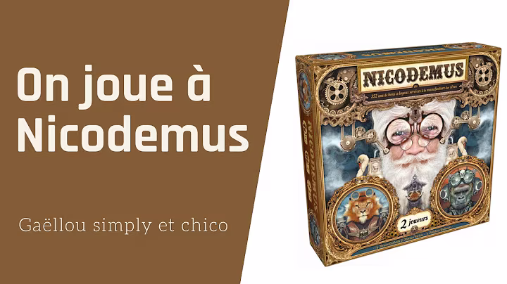  Nicodemus, de la vidéo en plus !